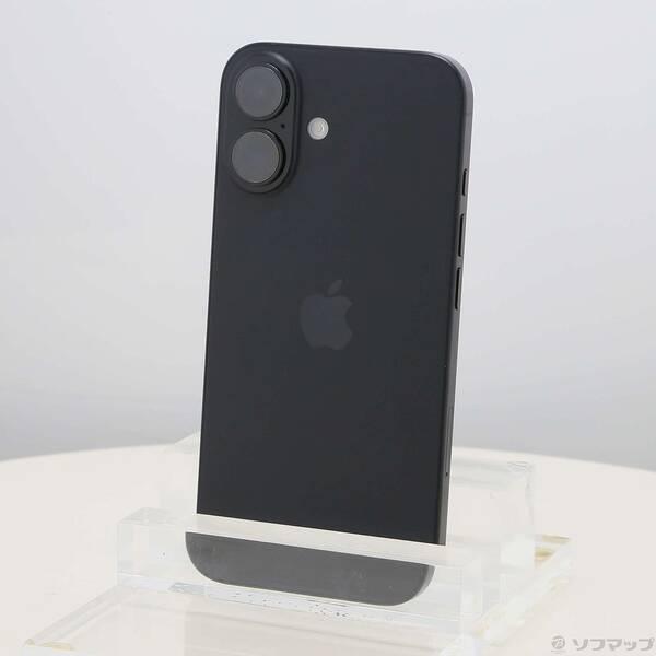 〔中古〕Apple(アップル) iPhone16 256GB ブラック MYDW3J／A SIMフリー〔251-ud〕 | 