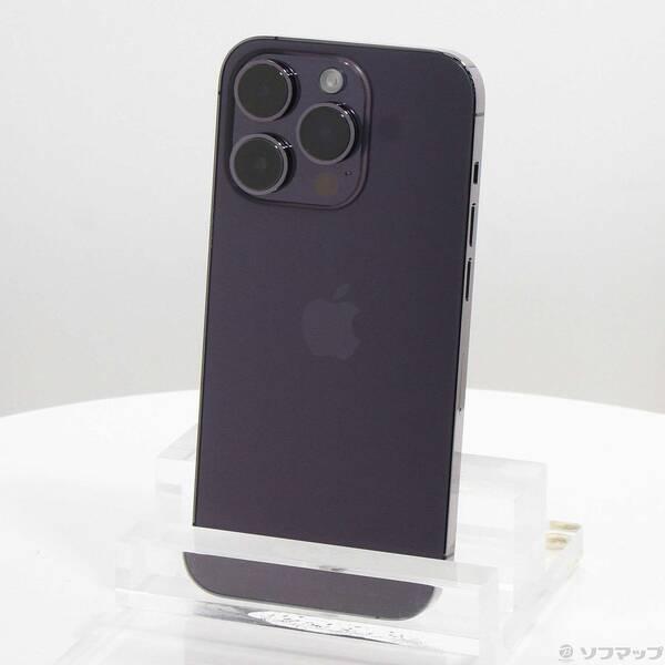 〔中古〕Apple(アップル) iPhone14 Pro 512GB ディープパープル NQ283J／A SIMフリー〔352-ud〕 | 