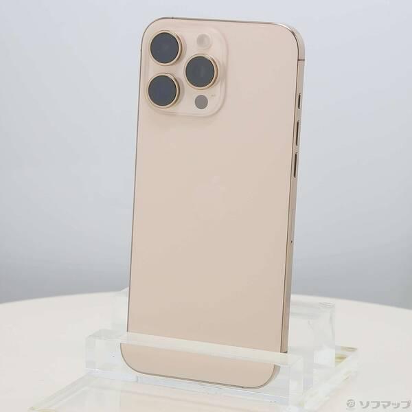 〔中古〕Apple(アップル) iPhone16 Pro Max 256GB デザートチタニウム MYWJ3J／A SIMフリー〔371-ud〕 | 