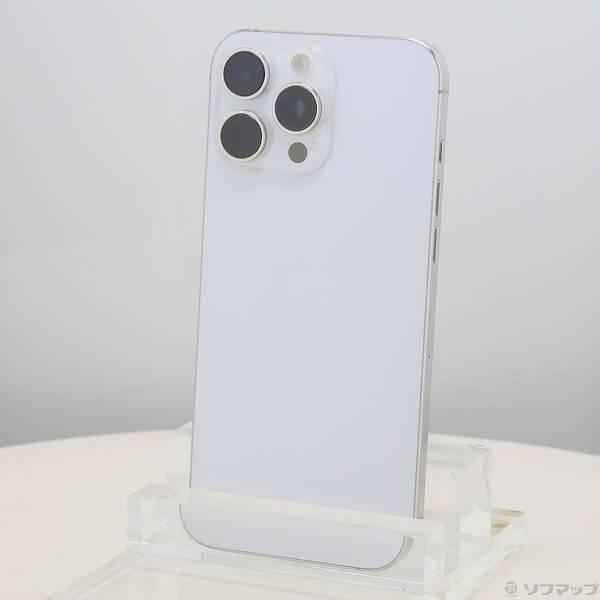 〔中古〕Apple(アップル) iPhone16 Pro Max 1TB ホワイトチタニウム MYWR3J／A SIMフリー〔269-ud〕 | 