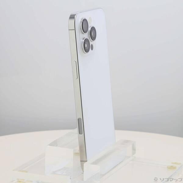 〔中古〕Apple(アップル) iPhone16 Pro Max 1TB ホワイトチタニウム MYWR3J／A SIMフリー〔269-ud〕 |  | 03