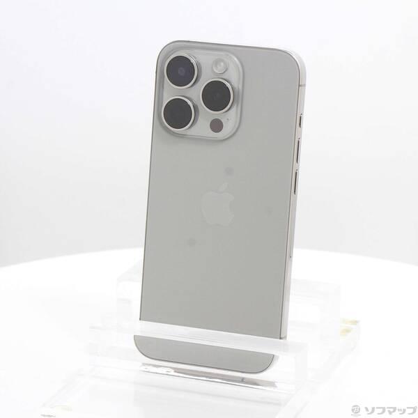 〔中古〕Apple(アップル) iPhone15 Pro 128GB ナチュラルチタニウム MTU93J／A SIMフリー〔349-ud〕 | 