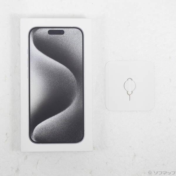 〔中古〕Apple(アップル) iPhone15 Pro 512GB ホワイトチタニウム MTUJ3J／A SIMフリー〔348-ud〕 |  | 04