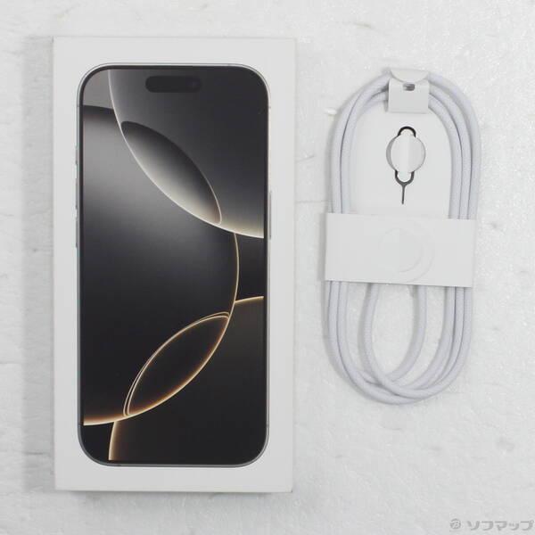 〔中古〕Apple(アップル) iPhone16 Pro 256GB ナチュラルチタニウム MYN33J／A SIMフリー〔262-ud〕 |  | 04
