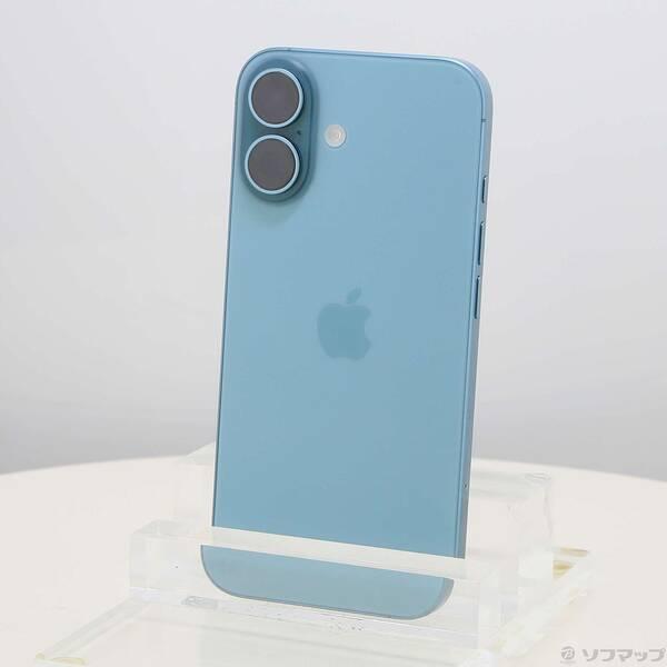 〔中古〕Apple(アップル) iPhone16 128GB ティール MYDV3J／A SIMフリー〔276-ud〕 | 