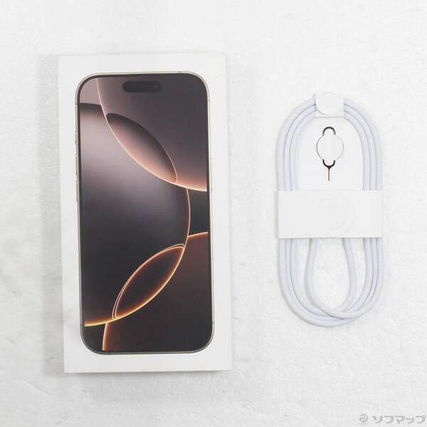 〔中古〕Apple(アップル) iPhone16 Pro 128GB デザートチタニウム MYMX3J／A SIMフリー〔305-ud〕 |  | 04