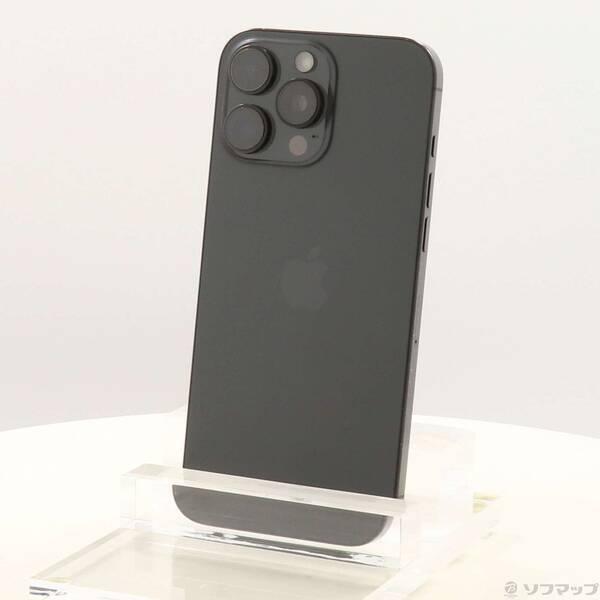 〔中古〕Apple(アップル) iPhone16 Pro Max 256GB ブラックチタニウム MYWG3J／A SIMフリー〔305-ud〕 | 