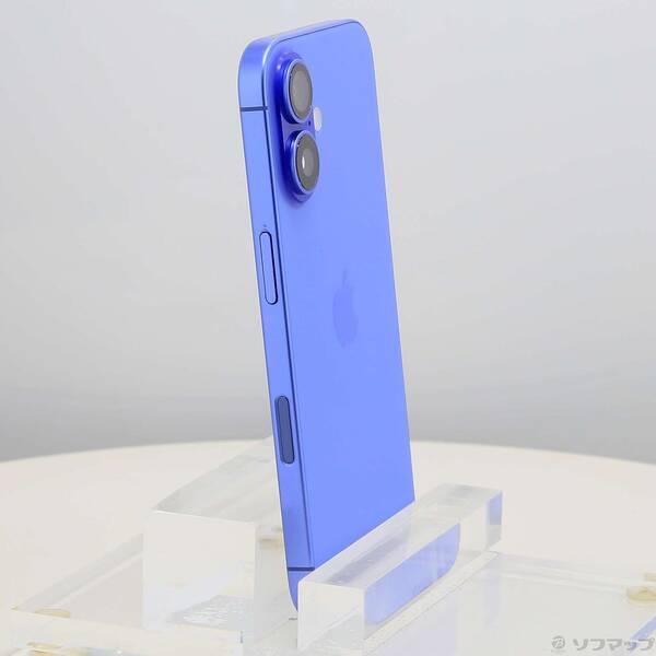 〔中古〕Apple(アップル) iPhone16 256GB ウルトラマリン MYE03J／A SIMフリー〔305-ud〕 |  | 03