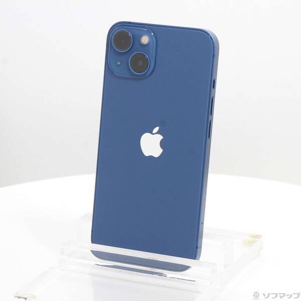 〔中古〕Apple(アップル) iPhone13 256GB ブルー MLNM3J／A SIMフリー〔198-ud〕 | 