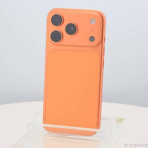 〔中古〕Apple(アップル) iPhone17 Pro 256GB コズミックオレンジ MG864J／A SIMフリー〔371-ud〕 | 
