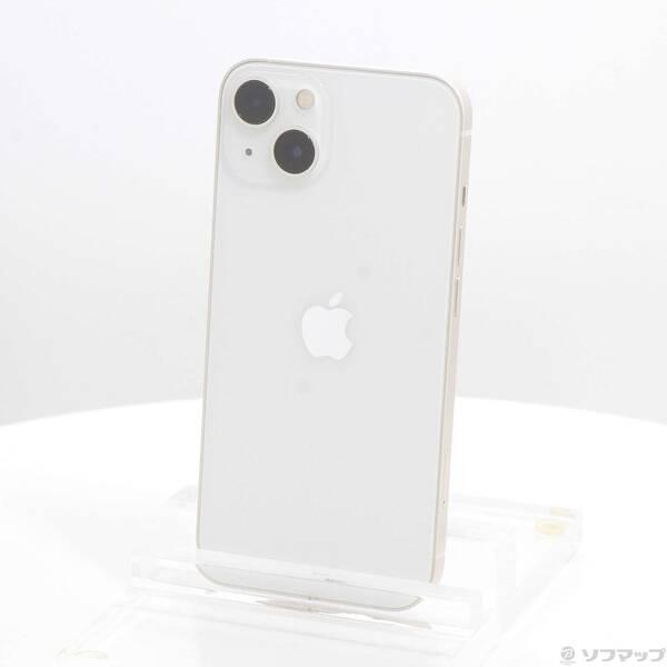 〔中古〕Apple(アップル) iPhone13 128GB スターライト MLND3J／A SIMフリー〔295-ud〕 | 