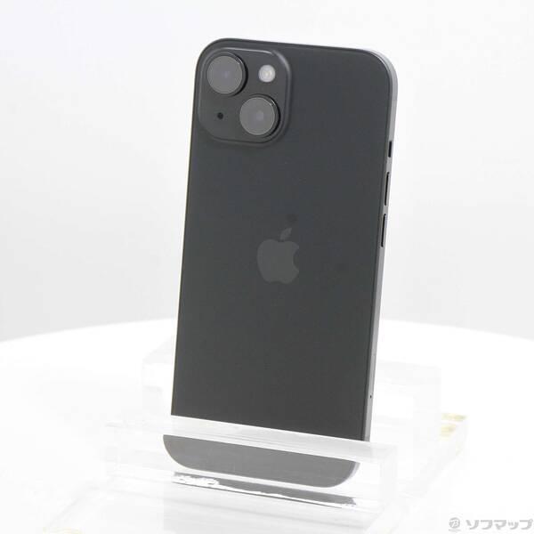 〔中古〕Apple(アップル) iPhone15 128GB ブラック MTMH3J／A SIMフリー〔377-ud〕 | 