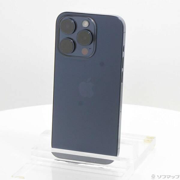 〔中古〕Apple(アップル) iPhone15 Pro 512GB ブルーチタニウム MTUL3J／A SIMフリー〔262-ud〕 | 