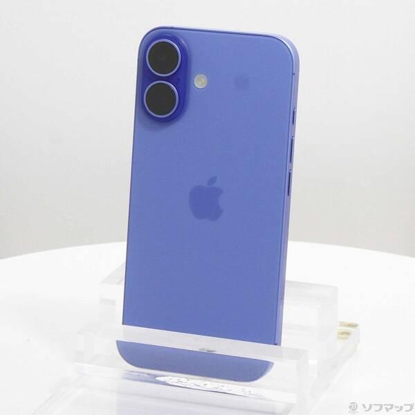〔中古〕Apple(アップル) iPhone16 512GB ウルトラマリン MYE53J／A SIMフリー〔368-ud〕 | 