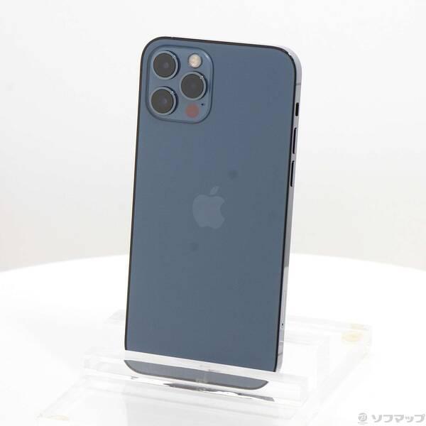〔中古〕Apple(アップル) iPhone12 Pro 256GB パシフィックブルー NGMD3J／A SIMフリー〔305-ud〕 | 