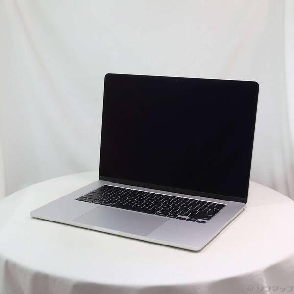 〔中古〕Apple(アップル) MacBook Air 15.3-inch Mid-2023 MQKR3J／A Apple M2 8コアCPU_10コアGPU 8GB SSD256GB シルバー 〔26.3 Tahoe〕〔377-ud〕 | 