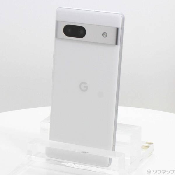 〔中古〕GOOGLE(グーグル) Google Pixel 7a 128GB スノー GA04274-JP docomo SIMフリー〔377-ud〕 | 