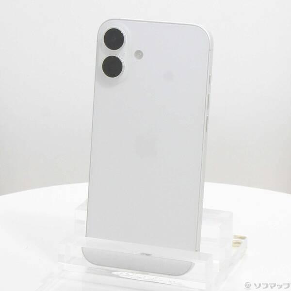 〔中古〕Apple(アップル) iPhone16 Plus 256GB ホワイト MXVH3J／A SIMフリー〔262-ud〕 | 