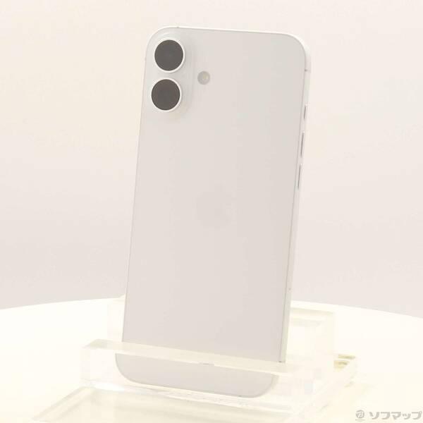 〔中古〕Apple(アップル) iPhone16 Plus 512GB ホワイト MXVP3J／A SIMフリー〔377-ud〕 | 