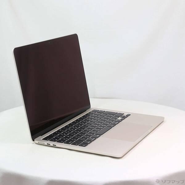 〔中古〕Apple(アップル) MacBook Air 13.6-inch Mid-2022 MLY13J／A Apple M2 8コアCPU_8コアGPU 8GB SSD256GB スターライト 〔26.3 Tahoe〕〔258-ud〕 |  | 03