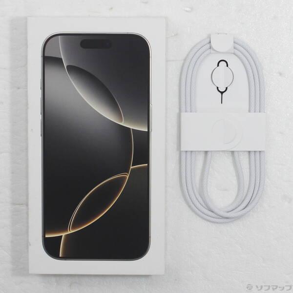 〔中古〕Apple(アップル) iPhone16 Pro 128GB ナチュラルチタニウム MYMY3J／A SIMフリー〔262-ud〕 |  | 04