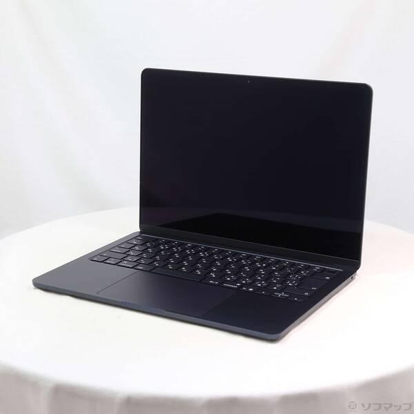 〔中古〕〔展示品〕 MacBook Air 13.6-inch Early-2025 MW123J／A Apple M4 10コアCPU_8コアGPU 16GB SSD256GB ミッドナイト 〔26.3 Tahoe〕〔262-ud〕 | 