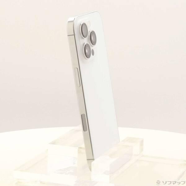 〔中古〕Apple(アップル) iPhone16 Pro 256GB ホワイトチタニウム MYN13J／A SIMフリー〔251-ud〕 |  | 03