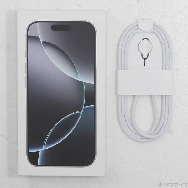〔中古〕Apple(アップル) iPhone16 Pro 256GB ホワイトチタニウム MYN13J／A SIMフリー〔377-ud〕 |  | 04