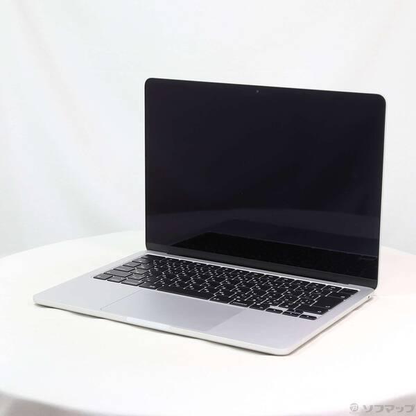 〔中古〕Apple(アップル) MacBook Air 13.6-inch Mid-2022 MLY03J／A Apple M2 8コアCPU_10コアGPU 8GB SSD512GB シルバー 〔26.3 Tahoe〕〔297-ud〕 | 