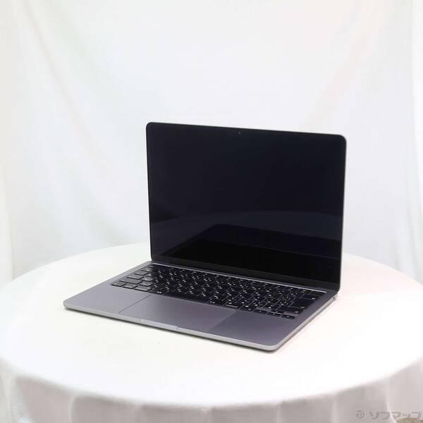 〔中古〕Apple(アップル) MacBook Air 13.6-inch Mid-2022 MLXW3J／A Apple M2 8コアCPU_8コアGPU 8GB SSD256GB スペースグレイ 〔26.3 Tahoe〕〔276-ud〕 | 
