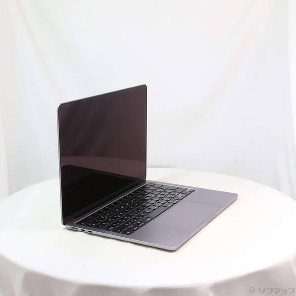 〔中古〕Apple(アップル) MacBook Air 13.6-inch Mid-2022 MLXW3J／A Apple M2 8コアCPU_8コアGPU 8GB SSD256GB スペースグレイ 〔26.3 Tahoe〕〔276-ud〕 |  | 03