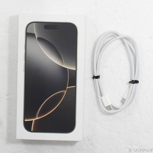〔中古〕Apple(アップル) iPhone16 Pro 256GB ナチュラルチタニウム MYN33J／A SIMフリー〔295-ud〕 |  | 04
