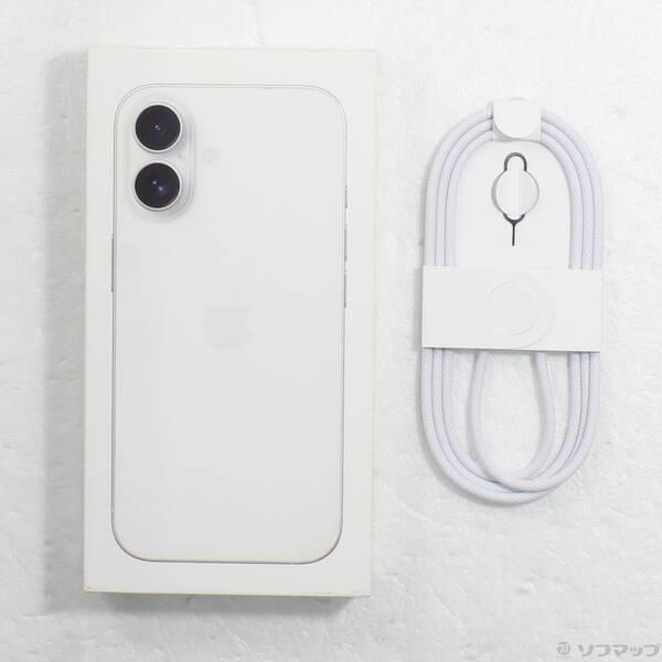 〔中古〕Apple(アップル) iPhone16 128GB ホワイト MYDR3J／A SIMフリー〔297-ud〕 |  | 04