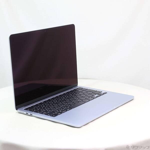 〔中古〕Apple(アップル) MacBook Air 13.6-inch Early-2026 MDHH4J／A Apple M5 10コアCPU_8コアGPU 16GB SSD512GB スカイブルー 〔26.3 Tahoe〕〔377-ud〕 |  | 03