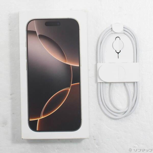 〔中古〕Apple(アップル) iPhone16 Pro 128GB デザートチタニウム MYMX3J／A SIMフリー〔377-ud〕 |  | 04