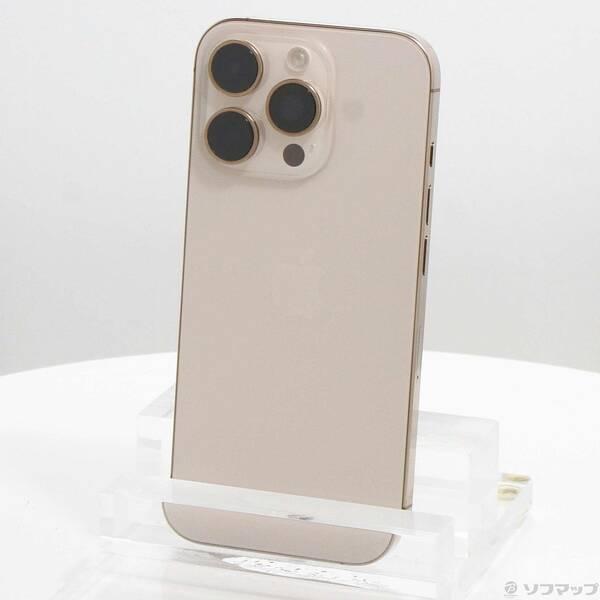 〔中古〕Apple(アップル) iPhone16 Pro 128GB デザートチタニウム NYMX3J／A SIMフリー〔377-ud〕 | 