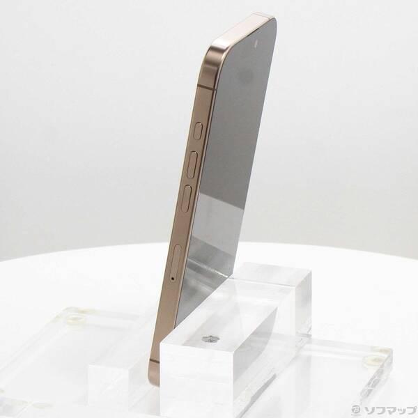 〔中古〕Apple(アップル) iPhone16 Pro 128GB デザートチタニウム NYMX3J／A SIMフリー〔377-ud〕 |  | 01
