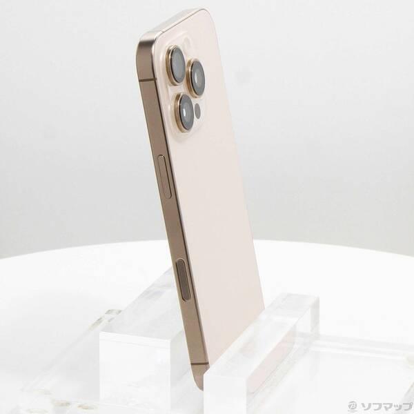 〔中古〕Apple(アップル) iPhone16 Pro 128GB デザートチタニウム NYMX3J／A SIMフリー〔377-ud〕 |  | 03