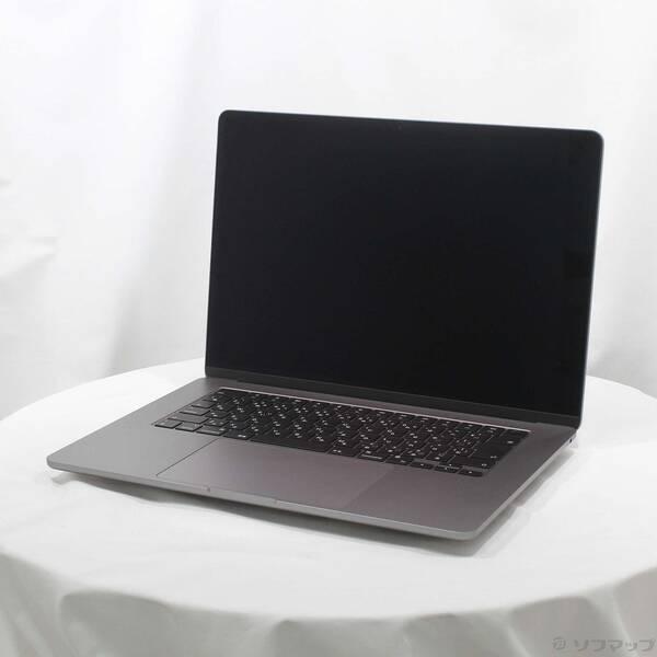 〔中古〕Apple(アップル) MacBook Air 15.3-inch Mid-2023 MQKQ3J／A Apple M2 8コアCPU_10コアGPU 8GB SSD512GB スペースグレイ 〔26.3 Tahoe〕〔377-ud〕 | 