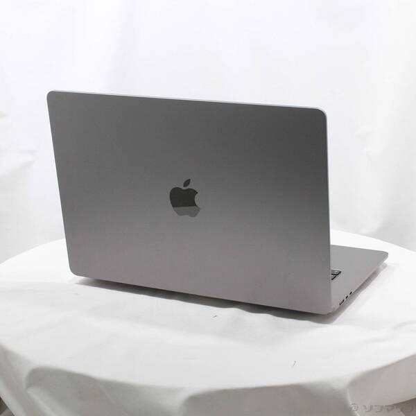 〔中古〕Apple(アップル) MacBook Air 15.3-inch Mid-2023 MQKQ3J／A Apple M2 8コアCPU_10コアGPU 8GB SSD512GB スペースグレイ 〔26.3 Tahoe〕〔377-ud〕 |  | 02