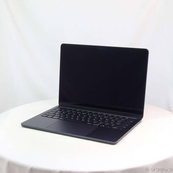〔中古〕Apple(アップル) MacBook Air 13.6-inch Early-2025 MW133J／A Apple M4 10コアCPU_10コアGPU 16GB SSD512GB ミッドナイト 〔26.3 Tahoe〕〔262-ud〕 | 