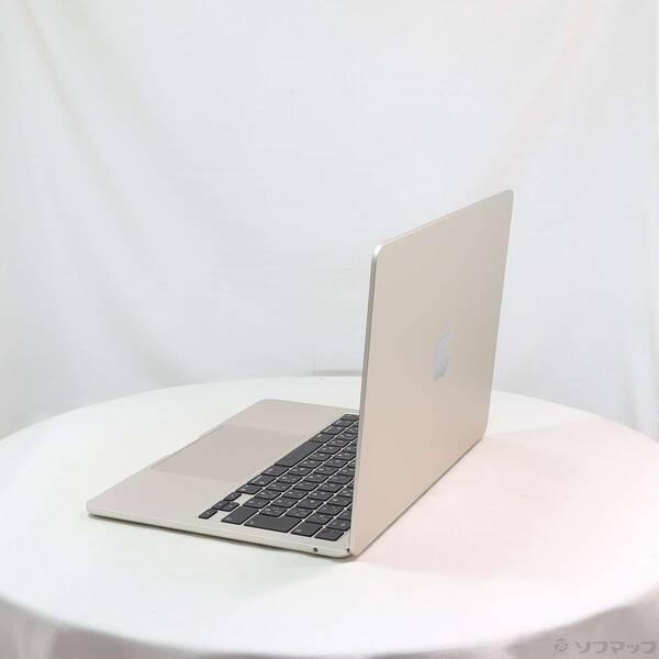 〔中古〕Apple(アップル) MacBook Air 13.6-inch Early-2025 MW0Y3J／A Apple M4 10コアCPU_8コアGPU 16GB SSD256GB スターライト 〔26.3 Tahoe〕〔258-ud〕 |  | 01