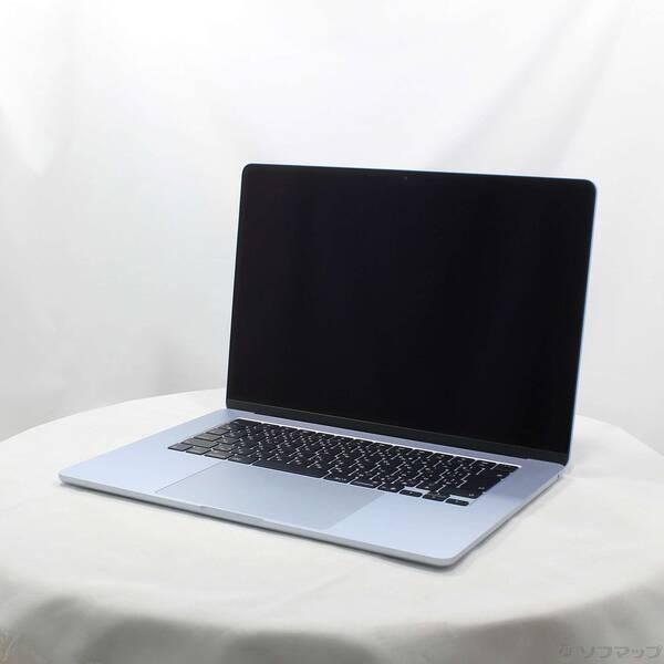 〔中古〕Apple(アップル) MacBook Air 15.3-inch Early-2026 MDVU4J／A Apple M5 10コアCPU_10コアGPU 24GB SSD1TB スカイブルー 〔26.3 Tahoe〕〔262-ud〕 | 
