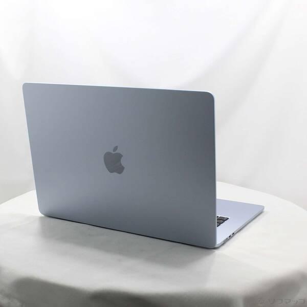 〔中古〕Apple(アップル) MacBook Air 15.3-inch Early-2026 MDVU4J／A Apple M5 10コアCPU_10コアGPU 24GB SSD1TB スカイブルー 〔26.3 Tahoe〕〔262-ud〕 |  | 02