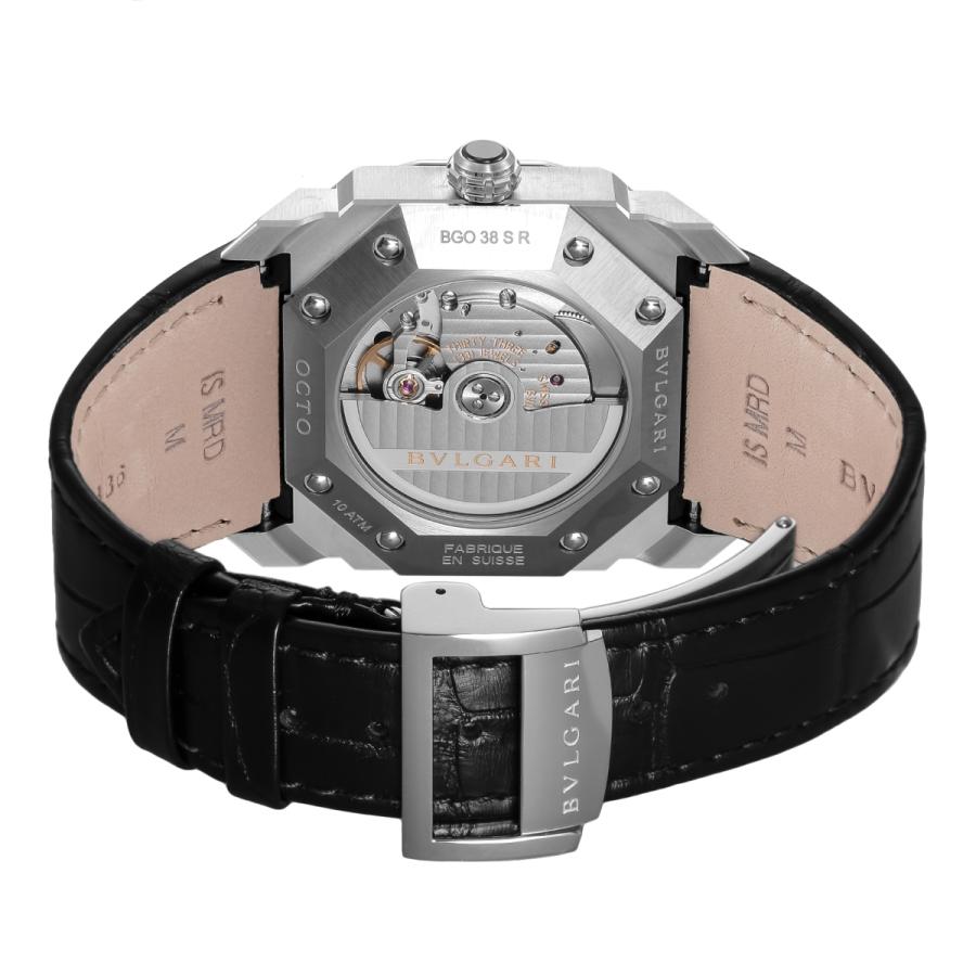 【当店限定】 ブルガリ BVLGARI メンズ 時計 Octo オクト 自動巻 ブラック BGO38BSLR 腕時計 高級 ブランド 爆買 | オクト | 02