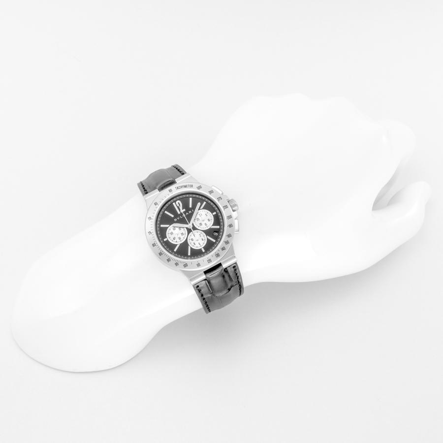 【ブルガリ食事券付】ブルガリ BVLGARI  メンズ 時計 Diagono ディアゴノ 自動巻 ブラック DG41BSLDCHTA 時計 腕時計 高級腕時計 ブランド｜u-stream-watch｜06