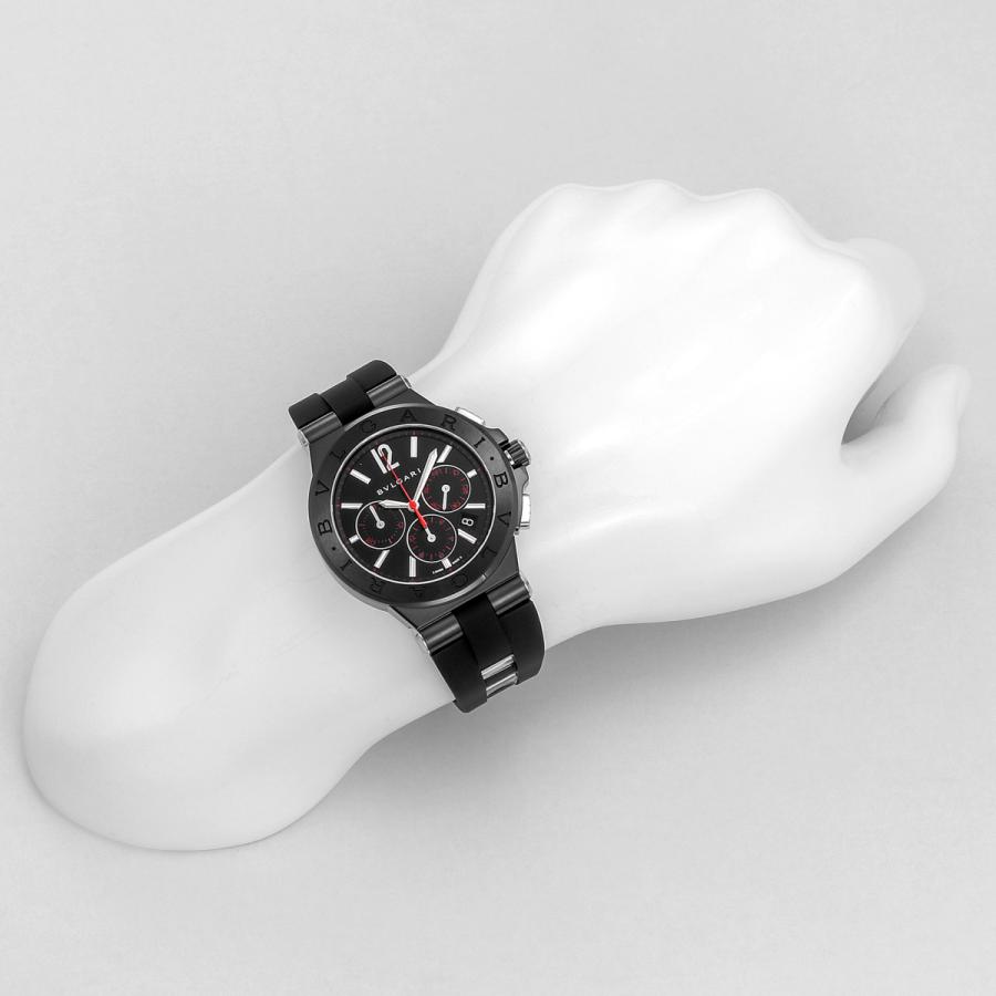 【ブルガリ食事券付】ブルガリ BVLGARI  メンズ 時計 Diagono ディアゴノ 自動巻 ブラック DG42BBSCVDCH/1 時計 腕時計 高級腕時計 ブランド｜u-stream-watch｜06