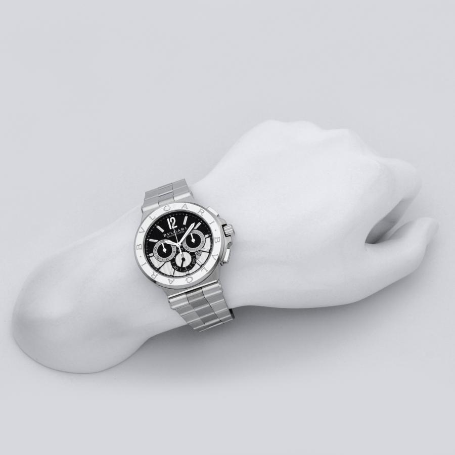 ブルガリ BVLGARI  メンズ 時計 Diagono ディアゴノ 自動巻 ブラック DG42BSSDCH 時計 腕時計 高級腕時計 ブランド 【ローン金利無料】｜u-stream-watch｜04