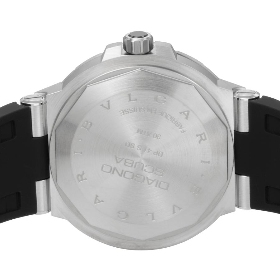 ディアゴノ ブルガリ BVLGARI メンズ 時計 Diagono 自動巻 ブラック
