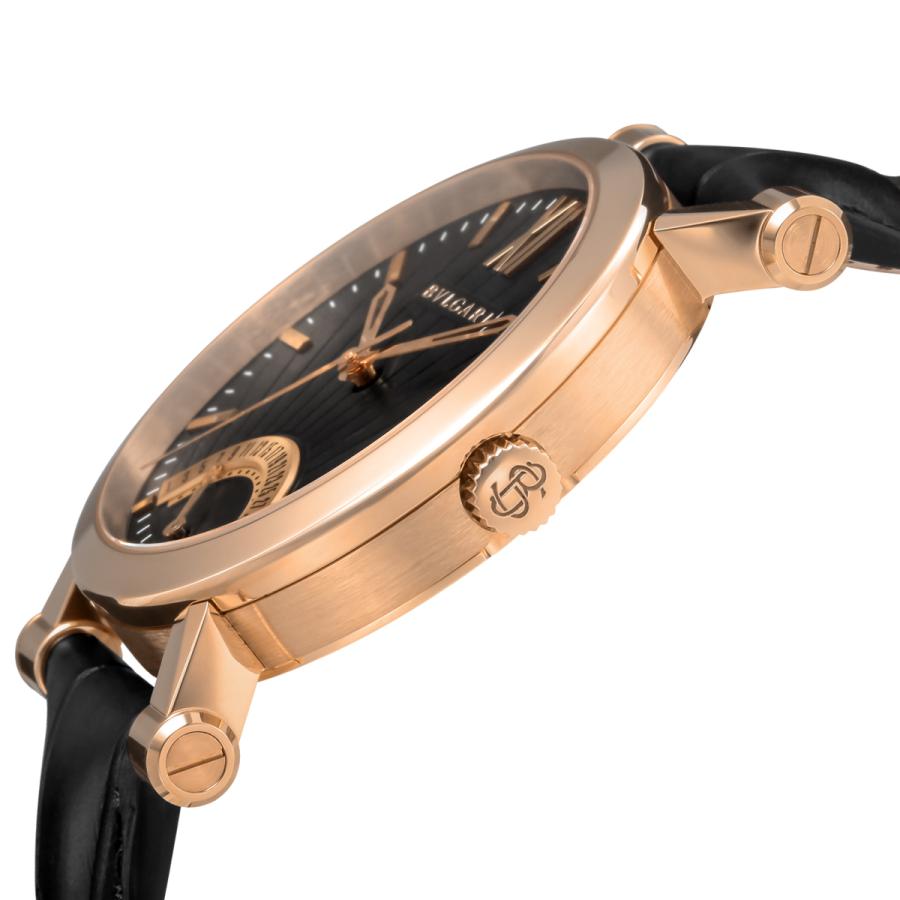 美品BVLGARI ブルガリブルガリ　自動巻き腕時計 ブラック　メンズ BVLGARI ブルガリ 時計 ブルガリブルガリ BB33SSAUTO ユニ